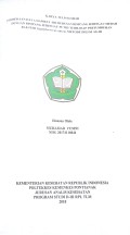 Perbedaan Daya Hambat Air Rebusan Rimpang Jeringau Merah Dengan Rimpang Jeringau Putih Terhadap Pertumbuhan Bakteri Staphylococcus aureus Metode Dilusi Agar / Yumni Muhammad.-- Pontianak : PoltekkesKemenkes Pontianak JurusanAnalis Kesehatan, 2018.- 34p