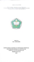 Daya Hambat  Air Perasan Daun Pegagan (Centella asiatica (L) Urban Terhadap Pertumbuhan Bakteri Staphyloccoccus aureus Metode Difusi / Nopiana.-- Pontianak : PoltekkesKemenkes Pontianak JurusanAnalis Kesehatan, 2018.- 37p