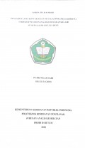 Pengaruh Lama Kontak Kulit Pisang Kepok (Musa acuminate L) Terhadap Penurunan Kadar Besi (Fe) Pada Air Sumur Gali Di Siantan Hulu / Sari, Putri Nilam.-- Pontianak : PoltekkesKemenkes Pontianak JurusanAnalis Kesehatan, 2018.- 47p