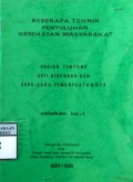 BEBERAPA TEHNIK PENYULUHAN KESEHATAN MASYARAKAT