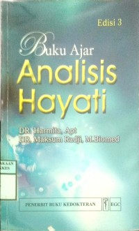 BUKU AJAR ANALISIS HAYATI