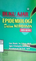 BUKU AJAR EPIDEMIOLOGI DALAM KEBIDANAN (EDISI REVISI)