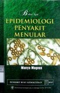 BUKU AJAR EPIDEMIOLOGI PENYAKIT MENULAR