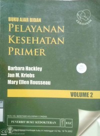 BUKU AJAR PELAYANAN KESEHATAN PRIMER   volume 2