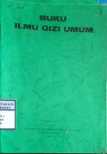 BUKU ILMU GIZI UMUM