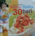 BUKU PINTAR MENU BALITA 30 HARI