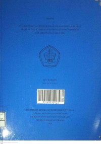 Amalisis Personal Hygiene Pedagang Dan Sanitasi Tempat Usaha Es Teler Terhadap Kandungan MPN Coliform Di Kota Pontianak Tahun 2020