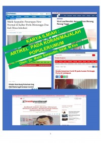 Artikel Populer harian kesehatan