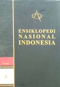 ENSIKLOPEDI NASIONAL INDONESIA edisi 6