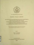 FAKTOR-FAKTOR YANG BERHUBUNGAN DENGAN KARAKTERISTIK DAN STATUS GIZI LANSIA YANG TINGGAL DI PANTI SOSIAL TRESNA WERDHA MULIA DHARMA DENGAN LANSIA YANG TINGGAL BERSAMA KELUARGA DI KELURAHAN ARANG LIMBUNG KABUPATEN PONTIANAK