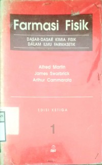 FARMASI FISIK DASAR-DASAR KIMIA FISIK DALAM ILMU FARMASETIK