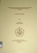 Gambaran Status Gizi Anak Pasca Perawatan Gizi Buruk Di TFC Kendawangan Kabupaten Ketapang Tahun 2018