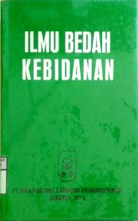 ILMU BEDAH KEBIDANAN