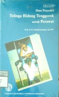 ILMU PENYAKIT TELINGA HIDUNG TENGGOROK UNTUK PERAWAT