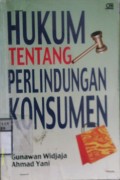 HUKUM TENTANG PERLINDUNGAN KONSUMEN