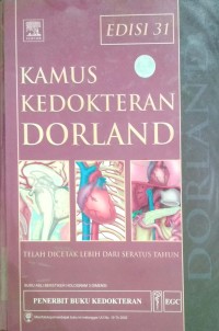 KAMUS KEDOKTERAN DORLAND edisi 31