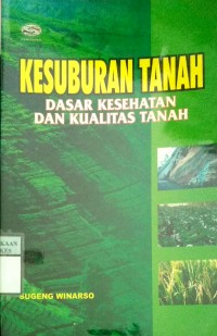 KESUBURAN TANAH : Dasar Kesehatan dan Kualitas Tanah