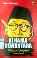 KI HAJAR DEWANTARA BIOGRAFI SINGKAT 1889-1959