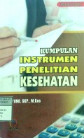 KUMPULAN INSTRUMEN PENELITIAN KESEHATAN