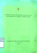 LAPORAN HASIL MONITORING DAN EVALUASI PENGEMBANGAN MODEL LUMBUNG DESA