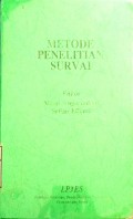 METODE PENELITIAN SURVAI     LP3S