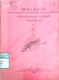 MALARIA PENGENDALIAN NYAMUK ANOPHELES