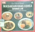 MASAKAN KHAS KOREA (4) : SAYURAN & MI