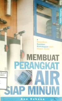 MEMBUAT PERANGKAT AIR SIAP MINUM