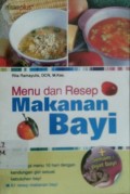 MENU DAN RESEP MAKANAN BAYI