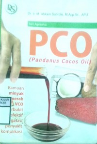 PCO ( Pandanus Cocos Oil )