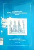 PEDOMAN KERJA BADAN PERBAIKAN GIZI DAERAH (BPGD)