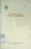 PEDOMAN KERJA BIDAN KOORDINATOR