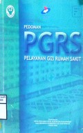 PEDOMAN PGRS : Pelayanan Gizi Rumah Sakit