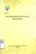 PELAYANAN KESEHATAN NEONATAL