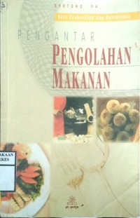 PENGANTAR PENGOLAHAN MAKANAN