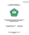 LAPORAN HASIL PENELITIAN
 RISET PEMBINAAN TENAGA KESEHATAN : PENGARUH AIR KELAPA MUDA TERHADAP TEKANAN DARAH PADA PENDERITA HIPERTENSI DI WILAYAH KERJA PUSKESMAS TELAGA BIRU