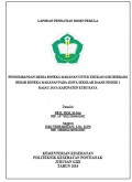 LAPORAN PENELITIAN DOSEN PEMULA ; PENGEMBANGAN MEDIA BONEKA MAKANAN UNTUK EDUKASI GIZI BERBASIS BEDAH BONEKA MAKANAN PADA SISWA SEKOLAH DASAR NEGERI 1 
RASAU JAYA KABUPATEN KUBU RAYA