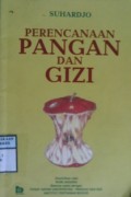 PERENCANAAN PANGAN DAN GIZI