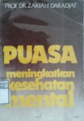 PUASA MENINGKATKAN KESEHATAN MENTAL