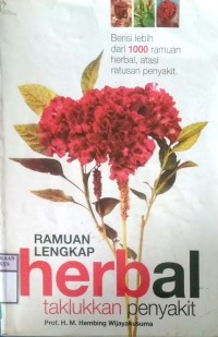 RAMUAN LENGKAP HERBAL TAKLUKKAN PENYAKIT