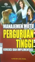 SISTEM PENJAMINAN MUTU DI PERGURUAN TINGGI MONITORING & EVALUASI INTERNAL