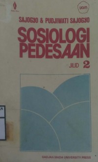 SOSIOLOGI PEDESAAN Jilid 2