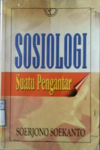 SOSIOLOGI SUATU PENGANTAR