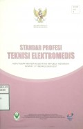 STANDAR PROFESI TEKNISI ELEKTROMEDIS