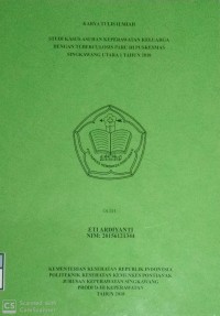 Studi Kasus Asuhan Keperawatan Keluarga Dengan Tuberculosis Paru Di Puskesmas Singkawang Utara 1 Tahun 2018