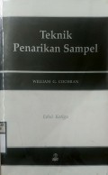 TEKNIK PENARIKAN SAMPEL ED 3