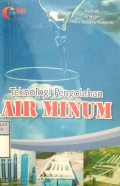 TEKNOLOGI PENGOLAHAN AIR MINUM