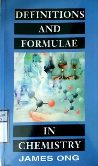 DEFINITIONS AND FORMULAE IN CHEMISTRY