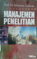 MANAJEMEN PENELITIAN