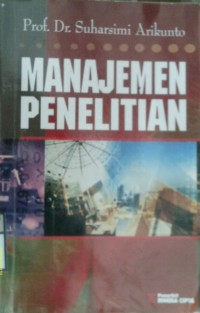 MANAJEMEN PENELITIAN